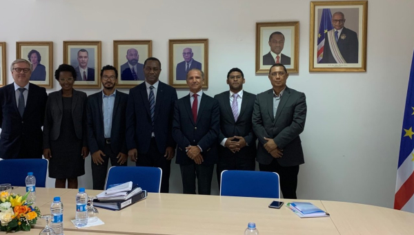 Presidente do Tribunal de Contas de Portugal visita Tribunal de Contas de Cabo Verde