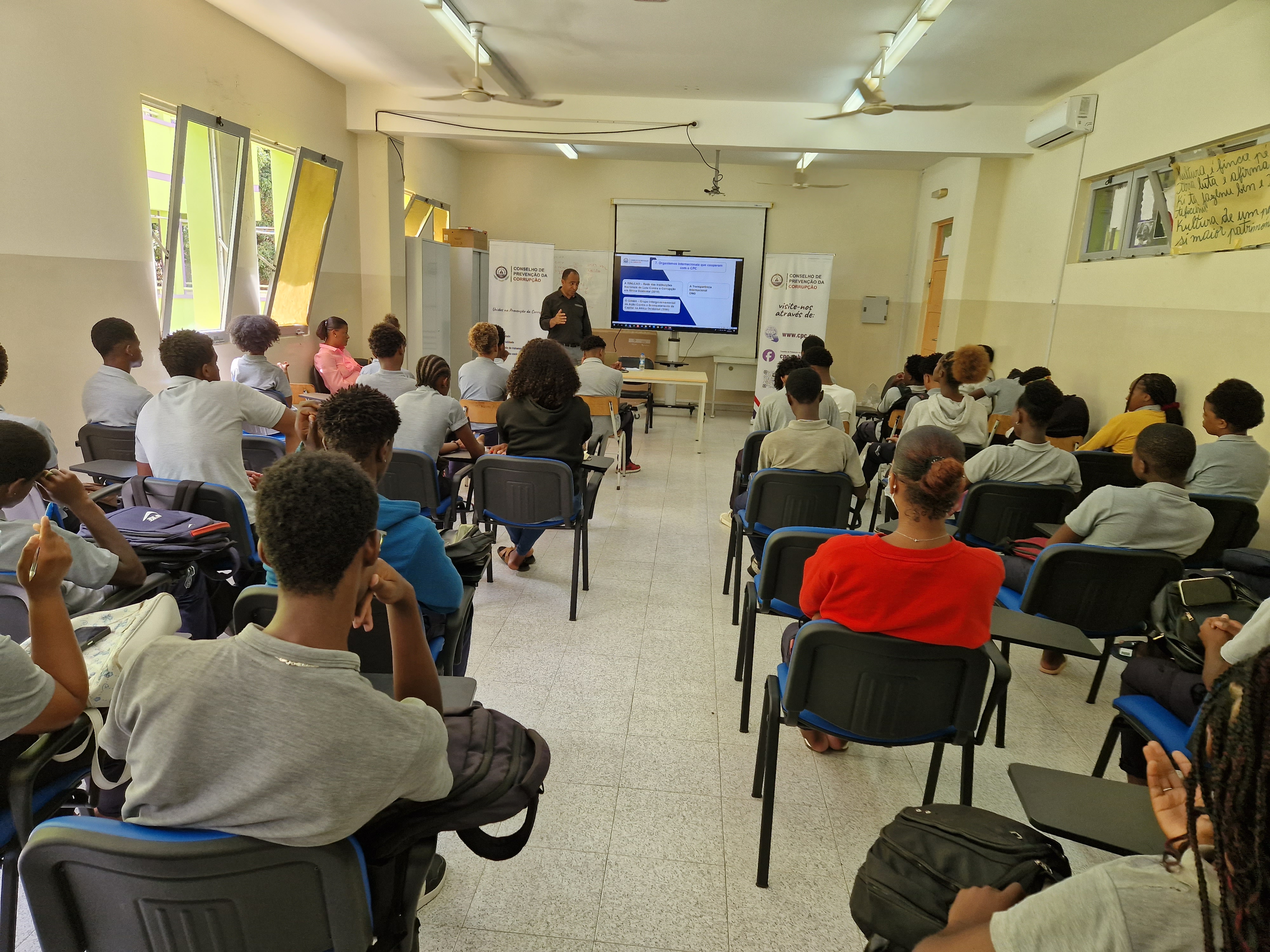 13ª Ação Pedagógica/Educativa na Escola Secundária Fulgêncio Tavares 